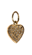 Heart Of Diamonds Charm